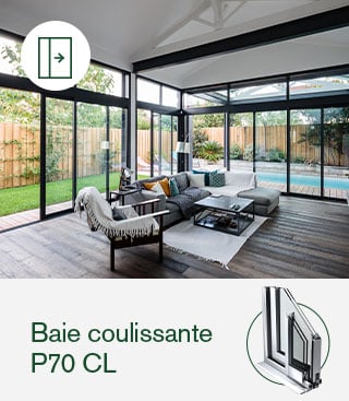 Baie coulissante  P70 CL