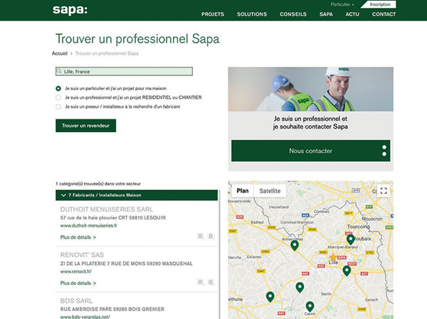 annuaire pro sapa