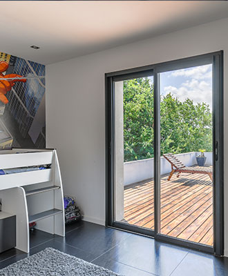 baies coulissantes aluminium