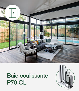 Baie coulissante  P70 CL