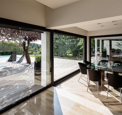 Baies coulissantes projet