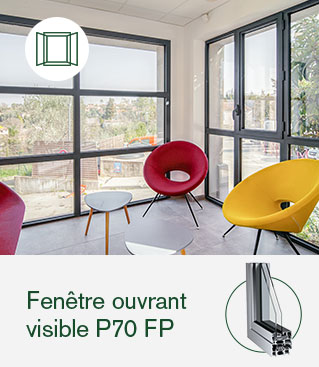 Fenêtre ouvrant visible FP