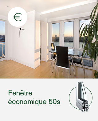 Fenêtre économique 50s