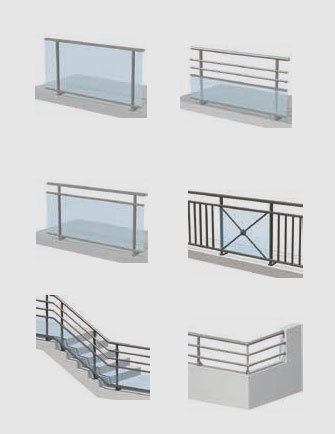 Garde-corps aluminium Confiance