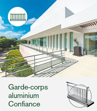 Garde-corps aluminium Confiance