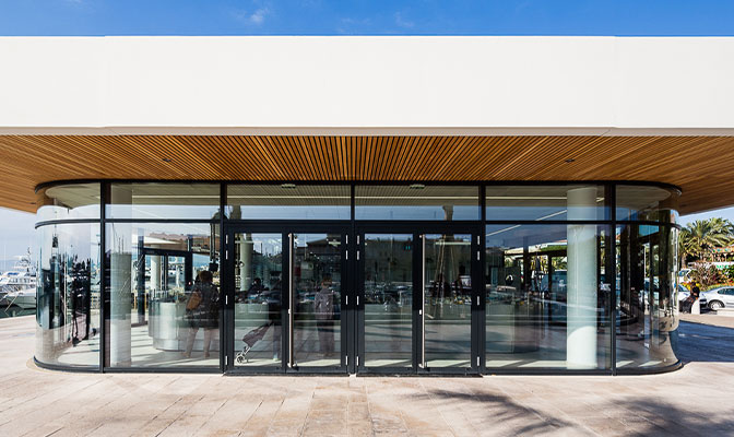 Porte aluminium