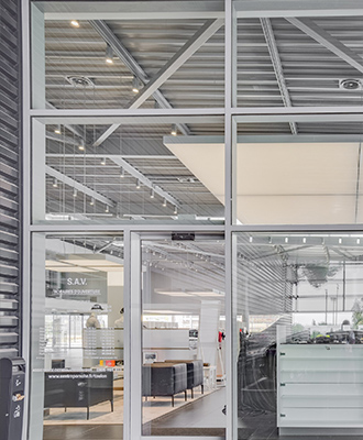 Porte aluminium