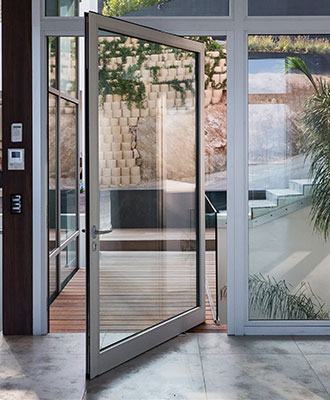 Porte aluminium
