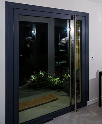 Porte aluminium