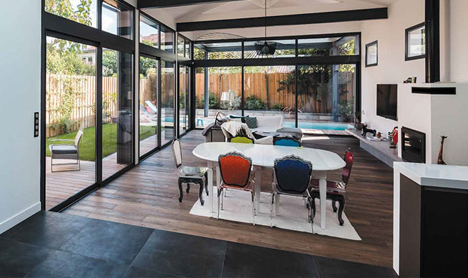 Porte aluminium