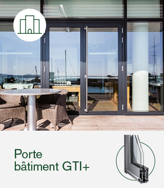 Porte batiment