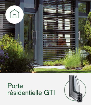 Porte résidentiel