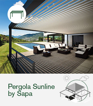Pergola Sunline by Sapa